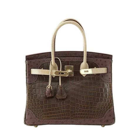 Hermès Birkin 30 Grand Marriage Bag 